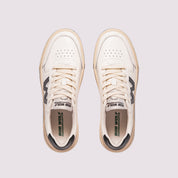 Legacy black leather with suede