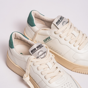 Legacy '76 vintage green suede