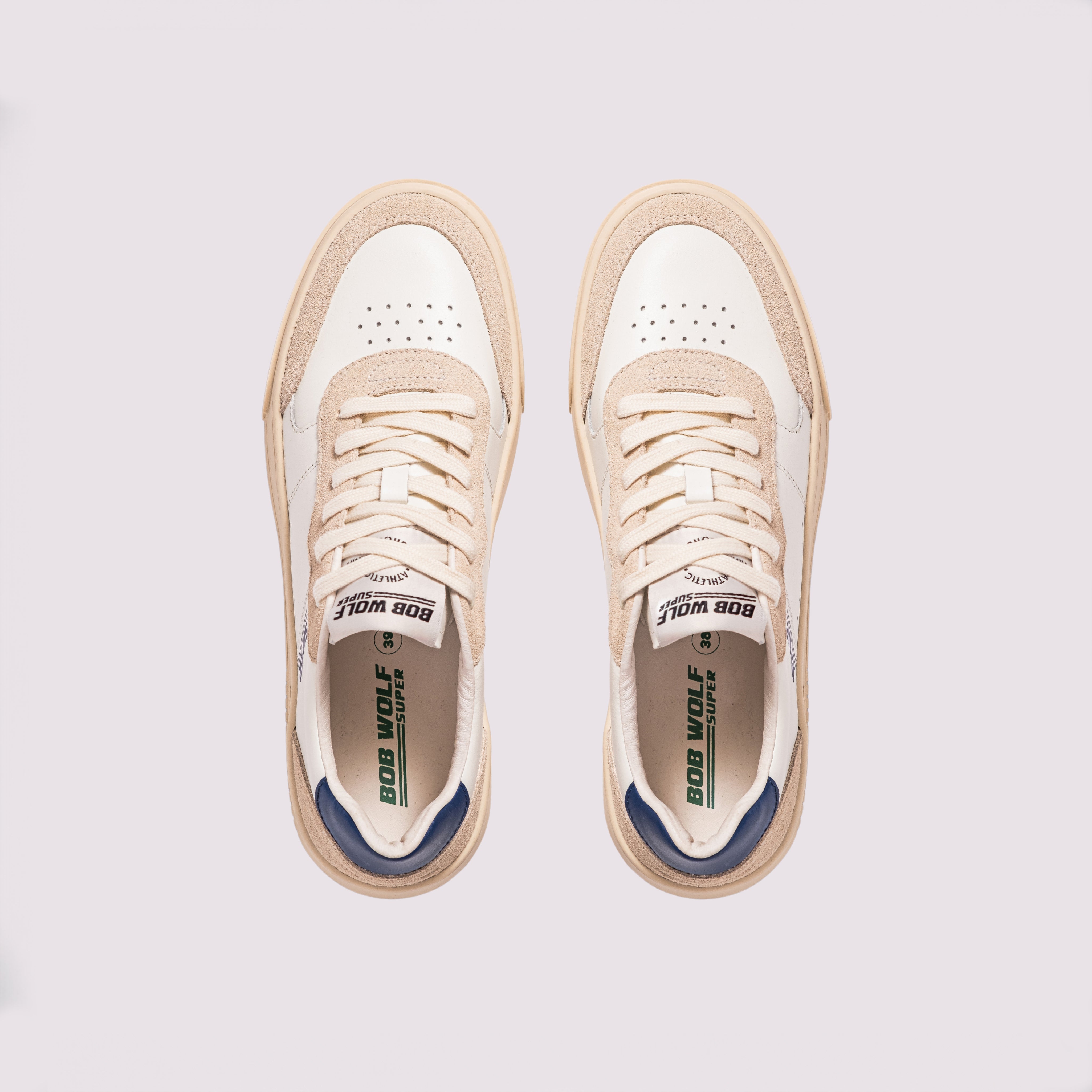 Legacy '76 leather with sand suede