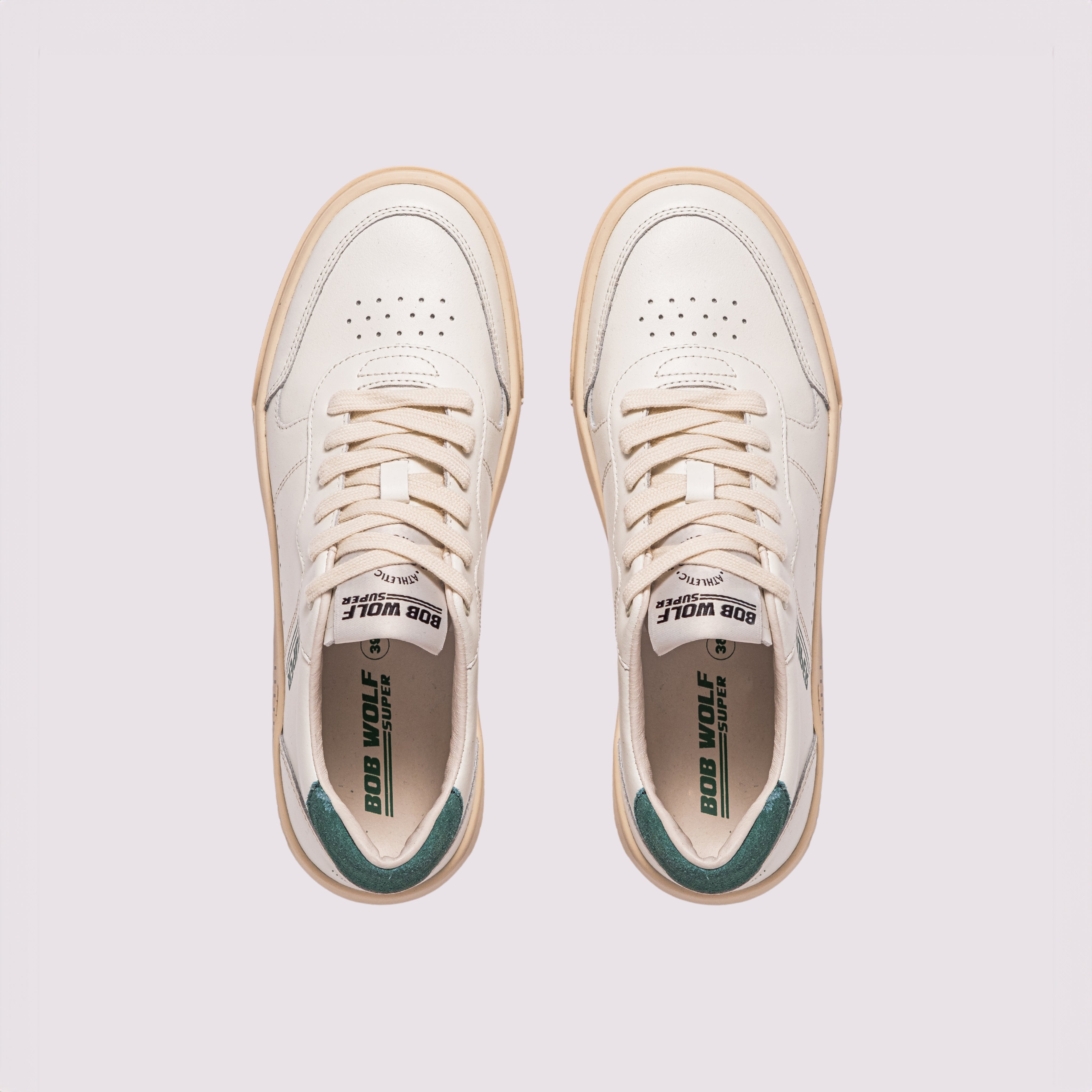 Legacy '76 vintage green suede