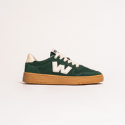 Legacy green suede x beige