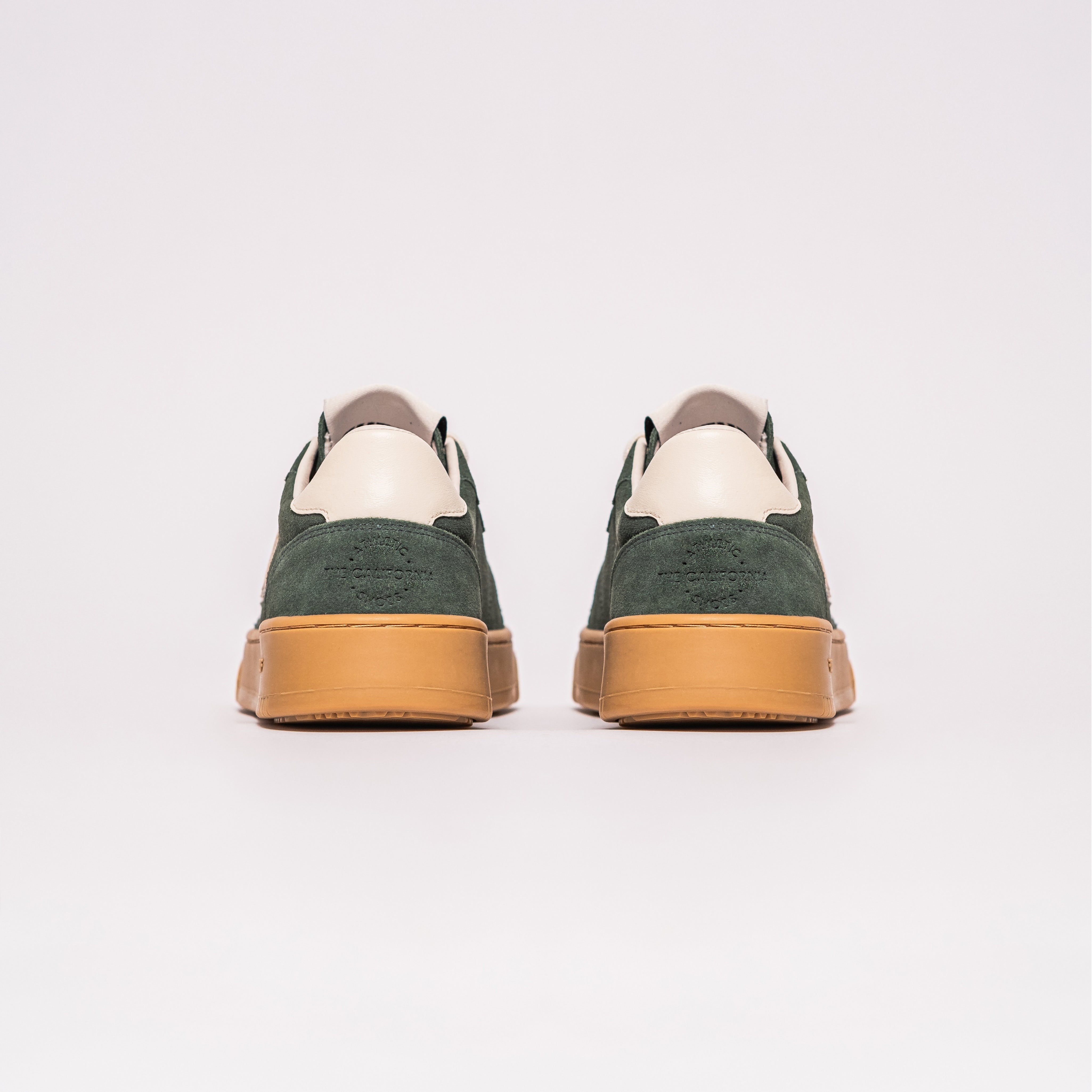 Legacy green suede x beige
