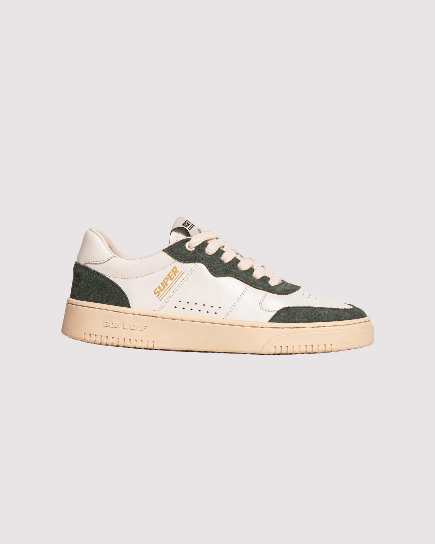 Legacy '76 leather with green suede